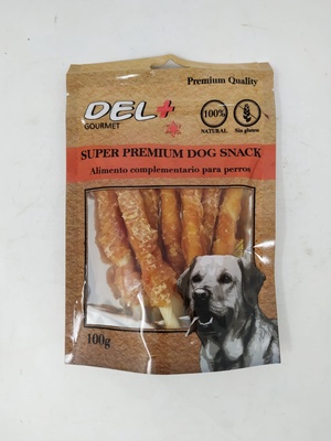 Snack Natural Pollo con Palito Prensado 100gr